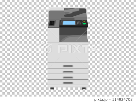 商業打印機的插圖 114924708