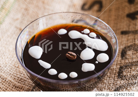 ドリップコーヒーゼリー ドリップコーヒーゼリー 114925502