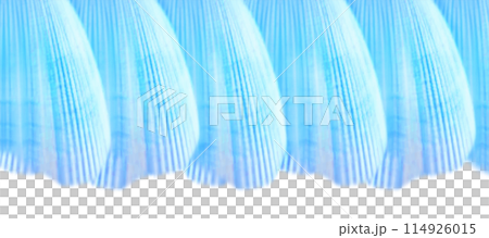 Decorative illustration like light blue ruffled curtains Decorative illustration like light blue ruffled curtains 114926015