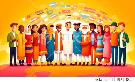 多様な文化 114926380