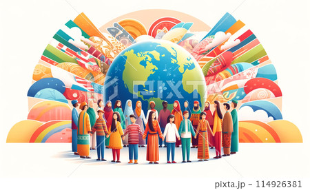 多様な文化 114926381