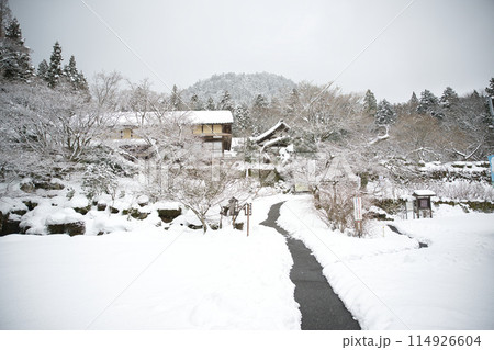 百済寺　雪景色2023年1月 114926604