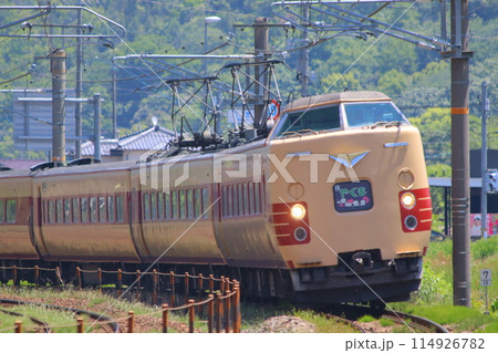 伯備線　381系 114926782