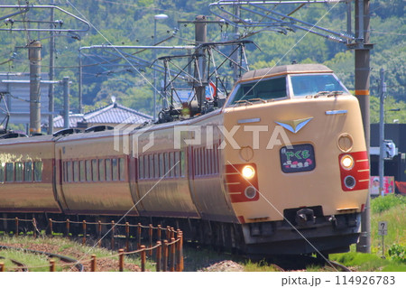 伯備線　381系 114926783