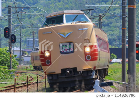 伯備線　381系 114926790