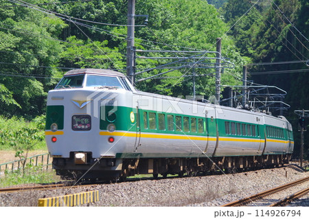 伯備線　381系 114926794