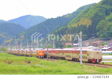 伯備線　283系　273系 114927243