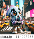 Cute squid in NY  114927288