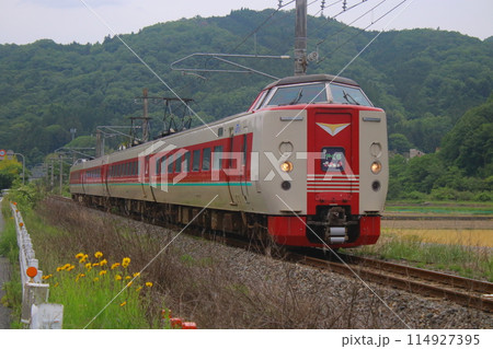 伯備線 381系 伯備線 381系 114927395
