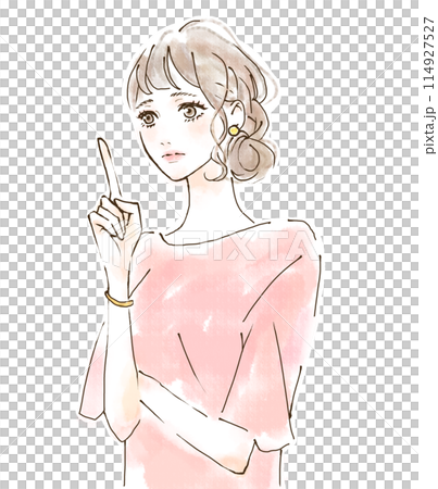 妊活　保育施設の問題に悩む新米ママのイラスト 114927527