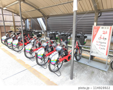 自転車駐輪場のシェアサイクル 114928922
