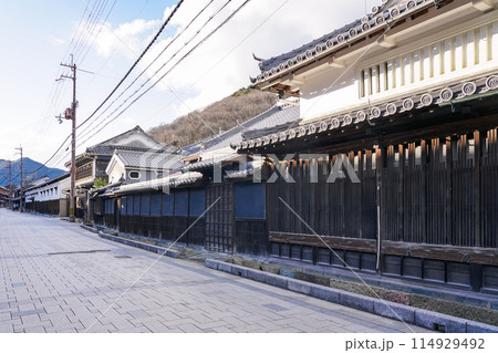 日本遺産に選定される坂越の街並み（兵庫県赤穂市） 114929492