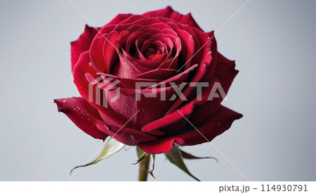 赤いバラ1 114930791