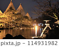 金沢兼六園の夜景 114931982