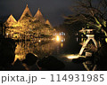 金沢兼六園の夜景 114931985