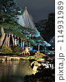 金沢兼六園の夜景 114931989