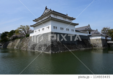 駿府城公園の巽櫓と水堀 114933435