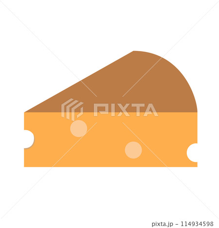 穴あきチーズのイラスト 114934598