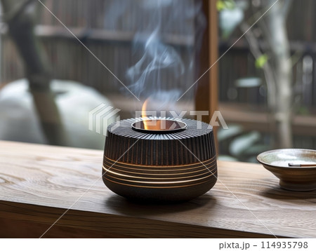 Design of the Incense Holder in home interior Design of the Incense Holder in home interior 114935798