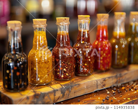 Hot Sauce Origin Coffee and Mild Chili Peppers 114935838