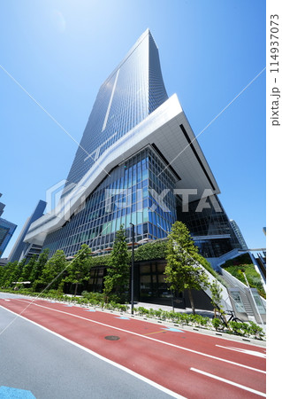 東京　虎ノ門　虎ノ門ヒルズ駅周辺の風景 114937073