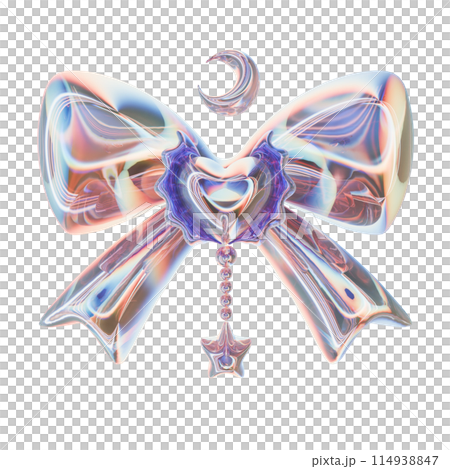 3D y2k bow icon, transparent kawaii girly crystal gift, Valentine pink glass 90s ribbon sticker. 3D y2k bow icon, transparent kawaii girly crystal gift, Valentine pink glass 90s ribbon sticker. 114938847