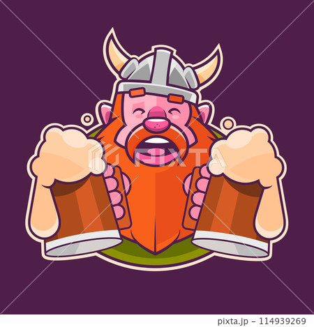 Creative wall street pub bar beer shop character sign board design Old fashioned style 114939269