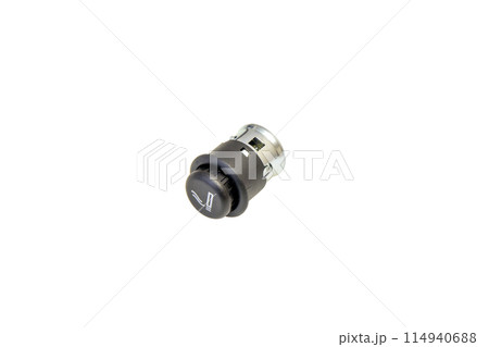Car cigarette lighter on white background isolation Car cigarette lighter on white background isolation 114940688