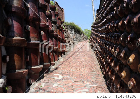 土管坂 常滑焼 日本遺産 常滑市 愛知県 土管坂 常滑焼 日本遺産 常滑市 愛知県 114943236