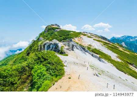 夏の燕岳登山（北燕岳～燕岳） 114943977