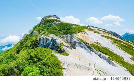 夏の燕岳登山（北燕岳～燕岳） 114943982