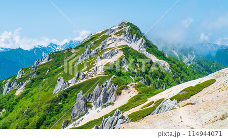 夏の燕岳登山（燕山荘～燕岳山頂） 114944071