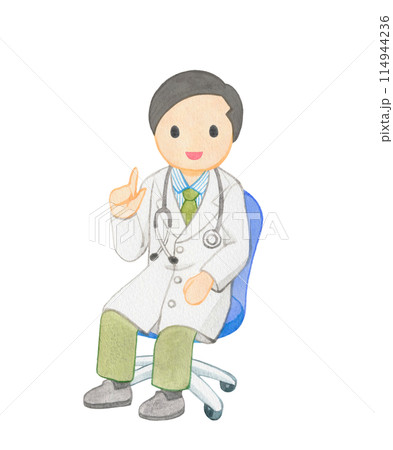 説明する医師 10 説明する医師 10 114944236