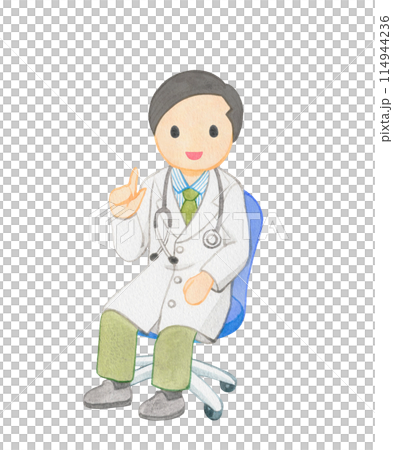 説明する医師 10 説明する医師 10 114944236