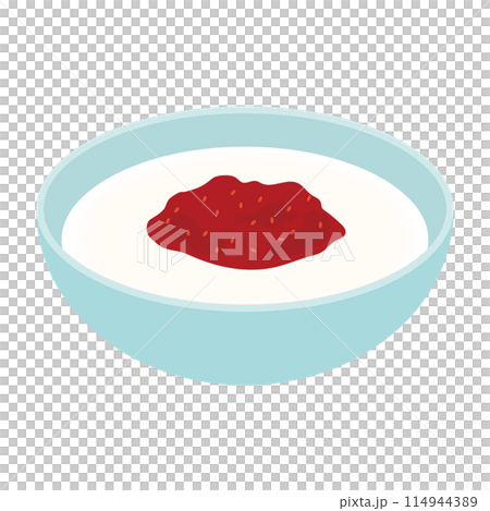 Yogurt illustration 114944389