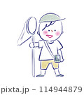 虫取りに行く男の子 114944879