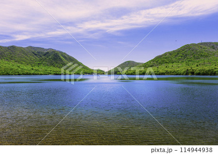 赤城大沼と鳥居峠 赤城大沼と鳥居峠 114944938