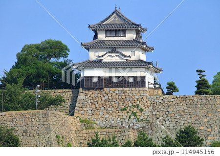 【香川県】日本一高い石垣が見事な丸亀城 114945156