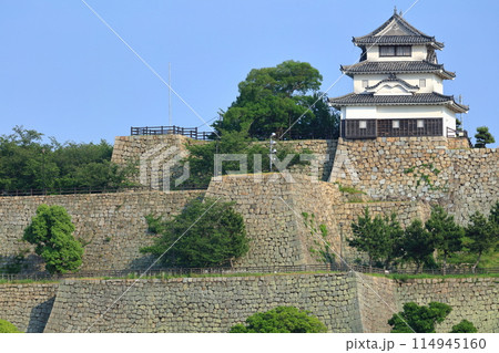 【香川県】日本一高い石垣が見事な丸亀城 114945160