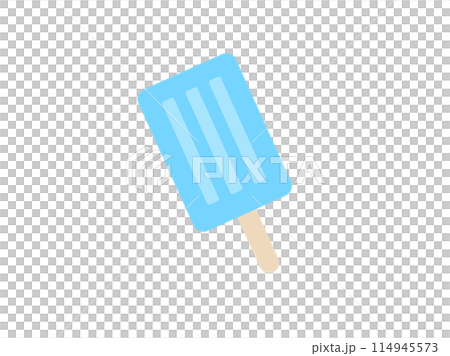アイスキャンディのアイコンのイラスト 114945573