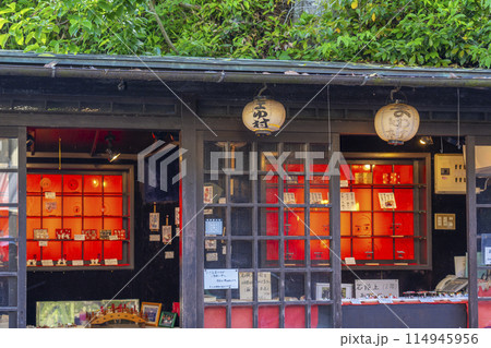 嵯峨鳥居本 風光明媚な街並み あだしのまゆ村 嵯峨鳥居本 風光明媚な街並み あだしのまゆ村 114945956