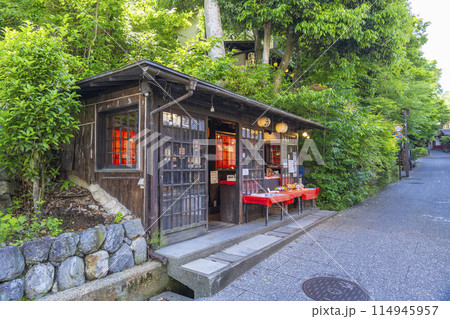 嵯峨鳥居本 風光明媚な街並み あだしのまゆ村 嵯峨鳥居本 風光明媚な街並み あだしのまゆ村 114945957