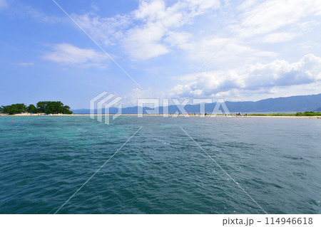福井県水島の風景(2022年夏) 114946618