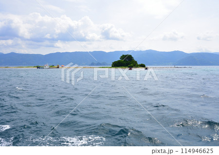 福井県水島の風景(2022年夏) 114946625