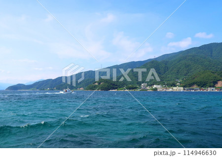 福井県水島の風景(2022年夏) 114946630