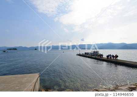 福井県水島の風景(2022年夏) 114946650