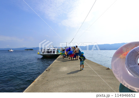福井県水島の風景(2022年夏) 114946652