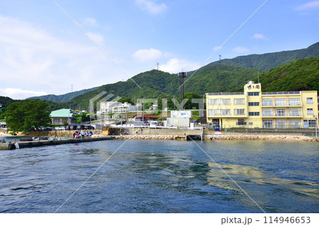 福井県水島の風景(2022年夏) 114946653