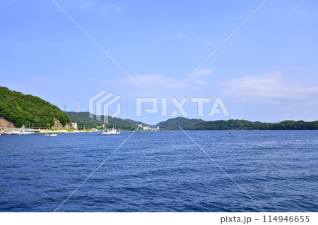 福井県水島の風景(2022年夏) 114946655