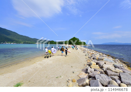 福井県水島の風景(2022年夏) 114946678